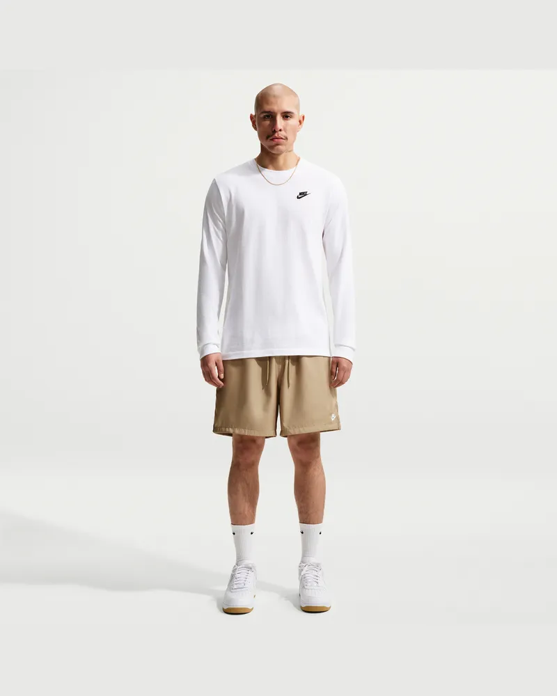 Nike Club Flow-Webshorts für Herren - Braun Braun