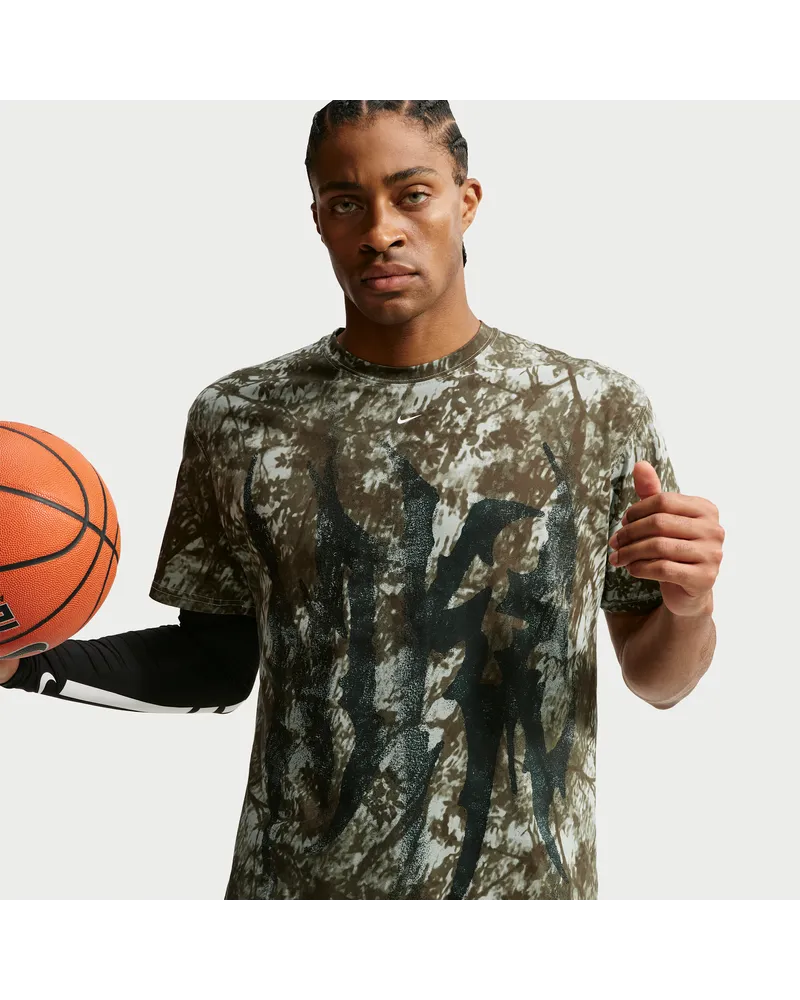 Nike Basketball-T-Shirt (Herren) - Grün Grün