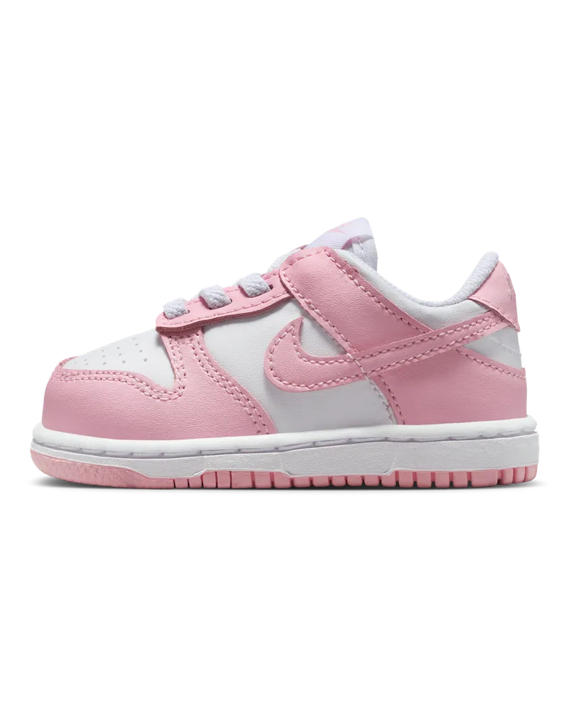 Nike Dunk Low Schuh für Babys und Kleinkinder - Weiß Weiß