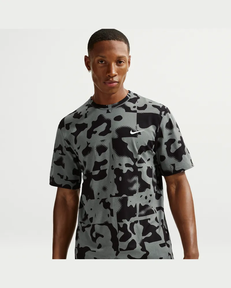 Nike Hyverse Dri-FIT UV-Trainingsshirt für Herren - Grau Grau