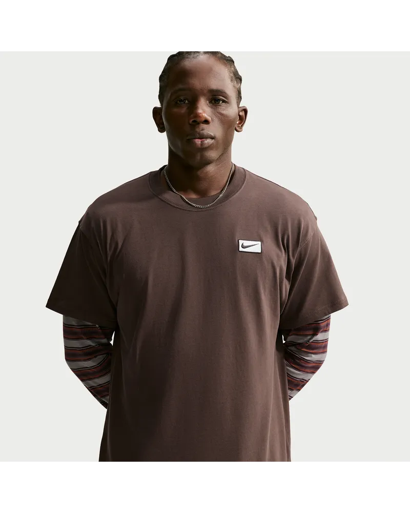 Nike T-Shirt (Herren) - Braun Braun