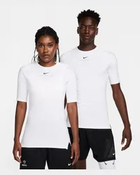 Nike NOCTA Kurzarm-Base-Layer-Basketball-Oberteil für Herren - Weiß Weiß