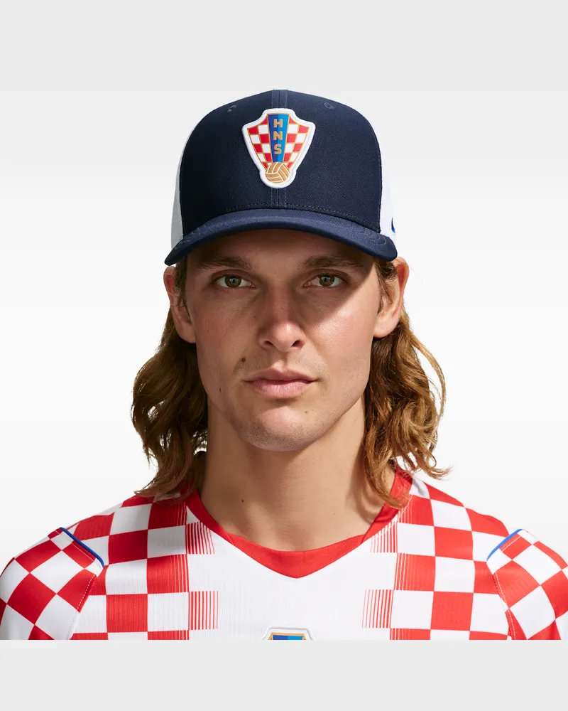 Nike Kroatien 2026/27  Arobill C99 Cap TR - Blau Blau
