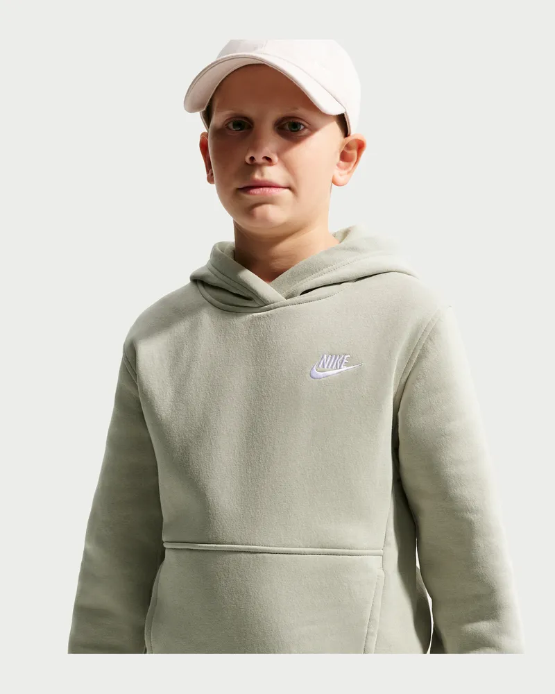 Nike Club Fleece Hoodie für ältere Kinder - Grün Grün