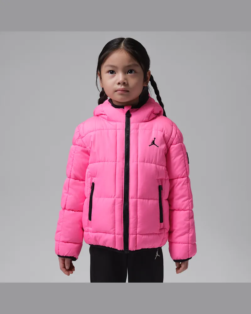 Jordan Essential mittelschwere Puffer-Jacke (jüngere Kinder) - Pink Pink