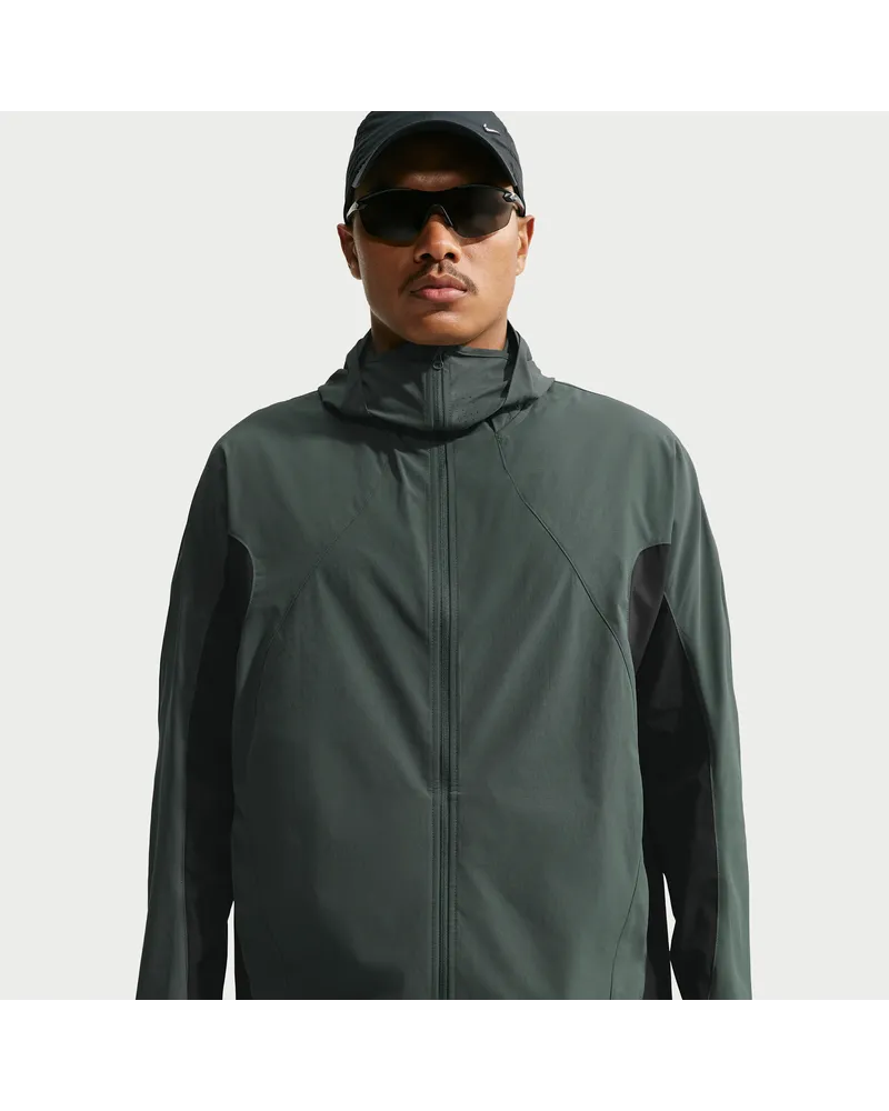 Nike Tech Helios Dri-FIT Longsleeve Shell (Herren) - Grün Grün