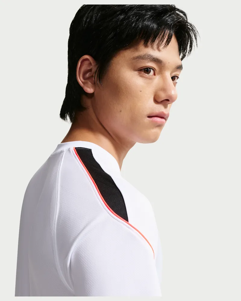 Nike Strike Dri-FIT Kurzarm-Fußballoberteil für Herren - Weiß Weiß