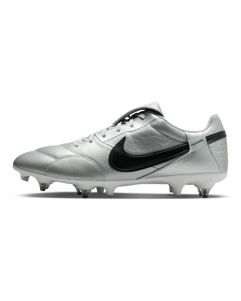 Nike Premier 3 SG-Pro Low-Top-Fußballschuh - Grau Grau