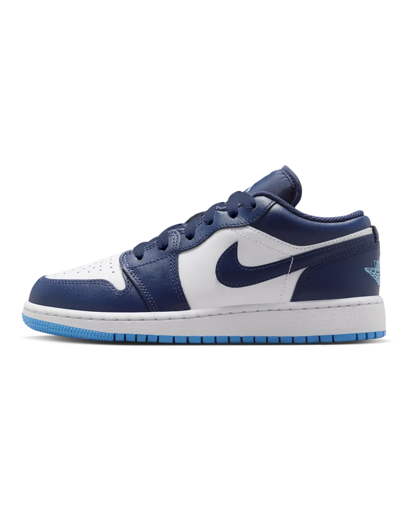 Jordan Air  1 Low Schuh für ältere Kinder - Blau Blau