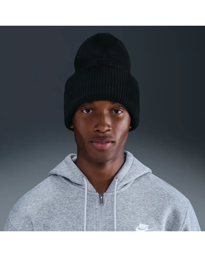 Nike Peak Premium-Beanie - Schwarz Schwarz