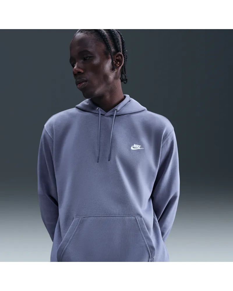Nike Club French Terry-Hoodie (Herren) - Blau Blau