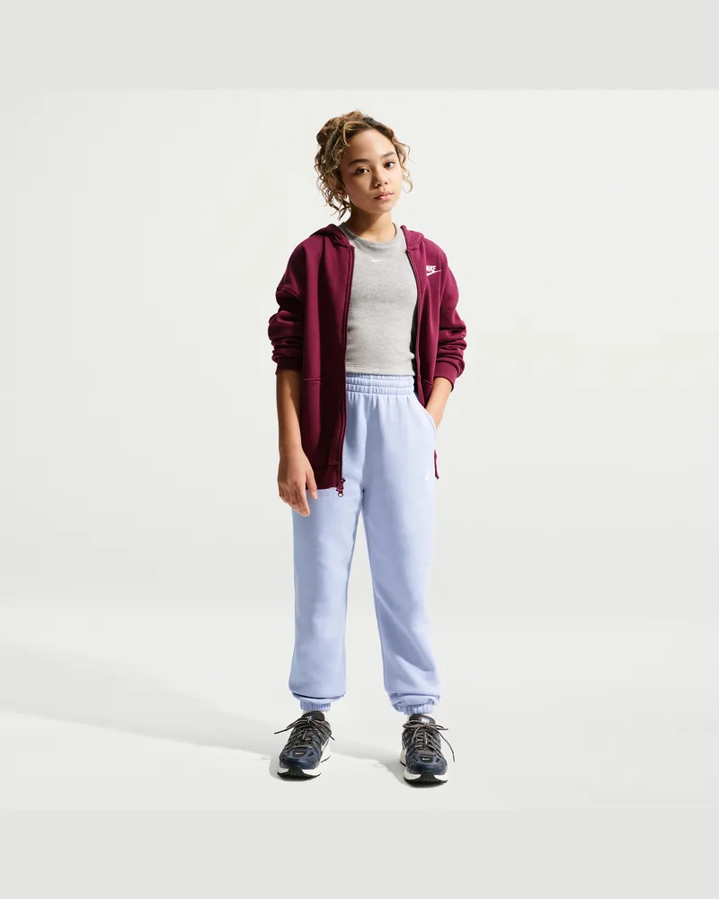 Nike Club Fleece lockere Hose (ältere Kinder) - Grau Grau