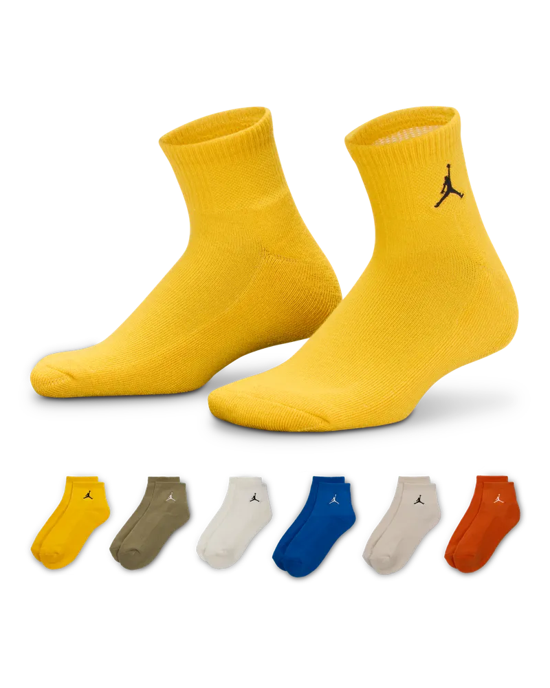 Jordan Essentials für jeden Tag Knöchelsocken für ältere Kinder (6 Paar) - Blau Blau