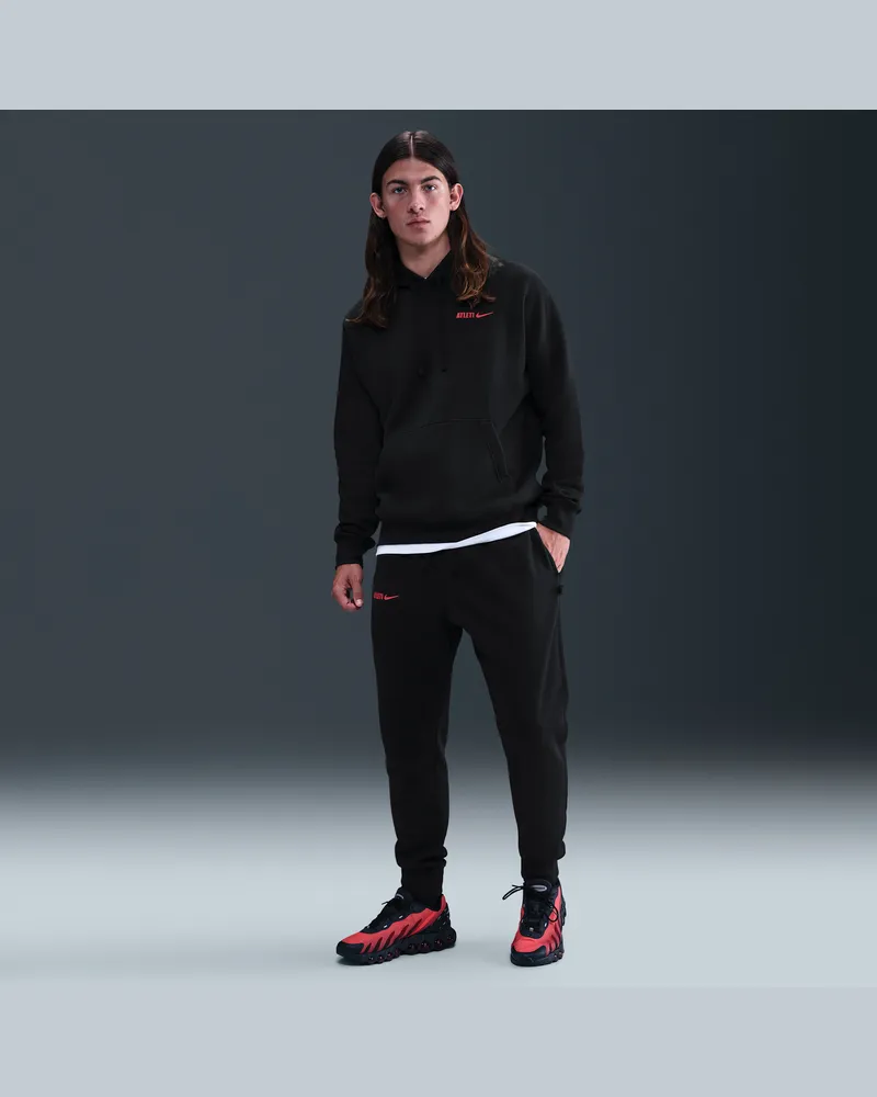 Nike Atlético Madrid Club  Football Fleece-Jogger für Herren - Schwarz Schwarz