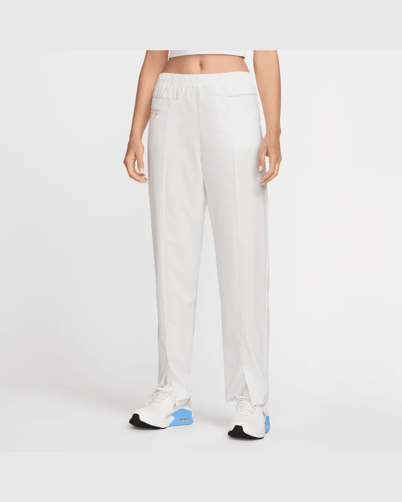 Nike FFF Tech Pack  Dri-FIT Fußballhose aus gewebtem Material mit hohem Bund für Damen - Weiß Weiß