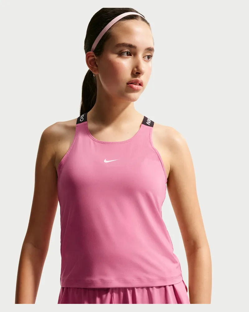 Nike Pro Dri-FIT Tanktop (ältere Kinder, Mädchen) - Pink Pink