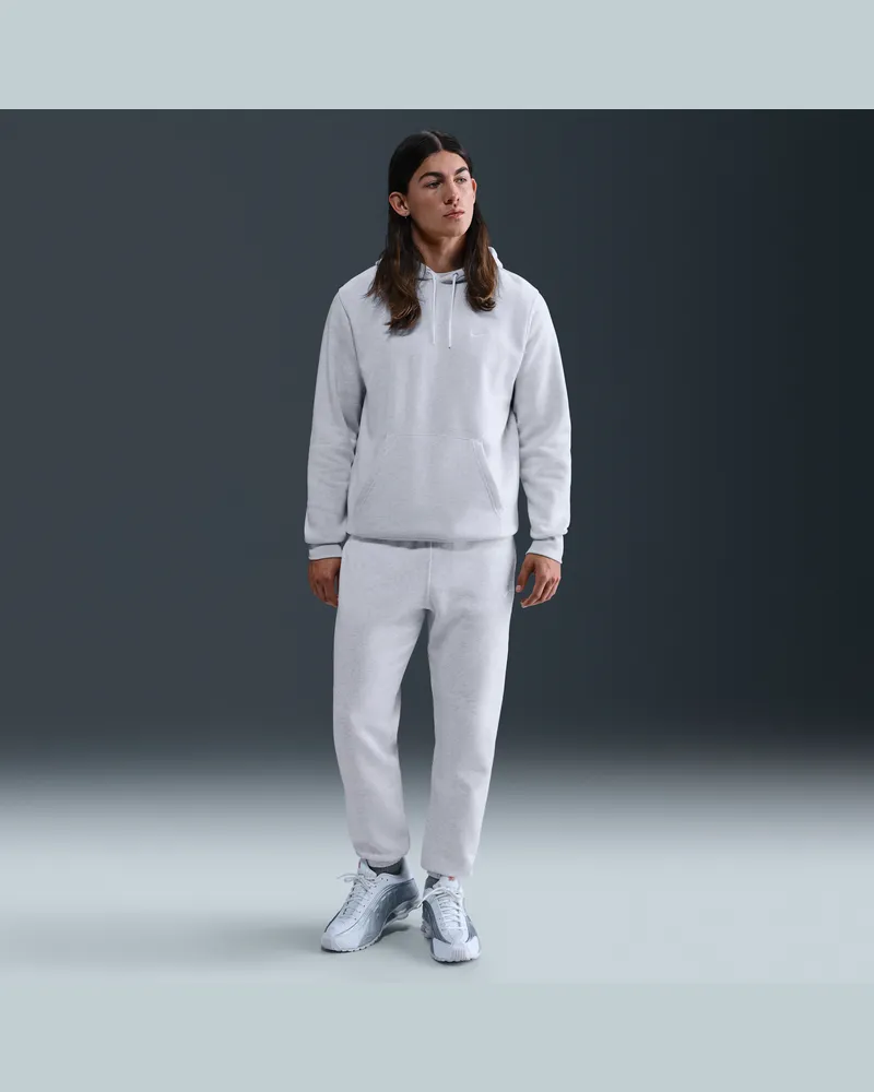 Nike Club Hose aus angerautem Fleece mit Bündchen (Herren) - Braun Braun