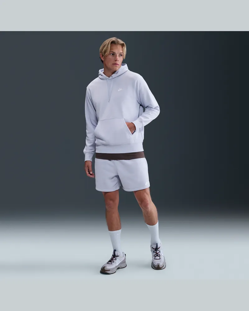 Nike Club Flow-Shorts aus French Terry für Herren - Grau Grau