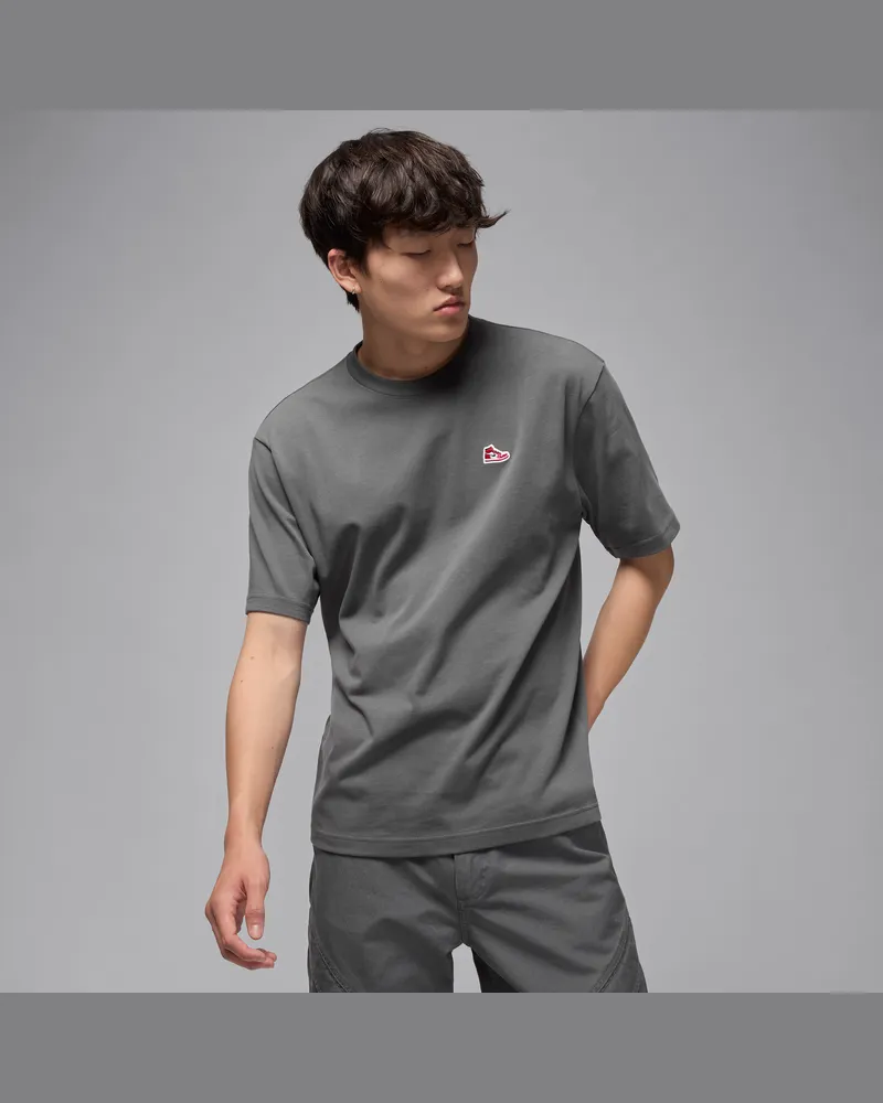 Jordan Brand Sneaker-T-Shirt mit Patch (Herren) - Grau Grau