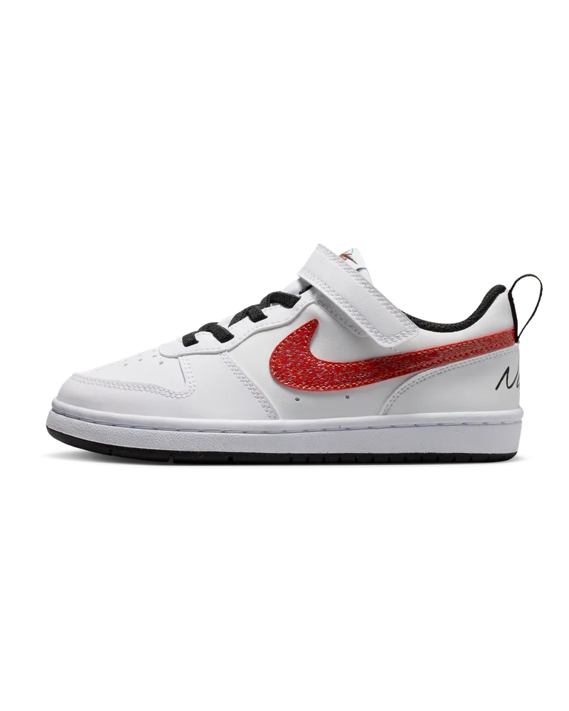 Nike Court Borough Low Schuh für jüngere Kinder - Weiß Weiß