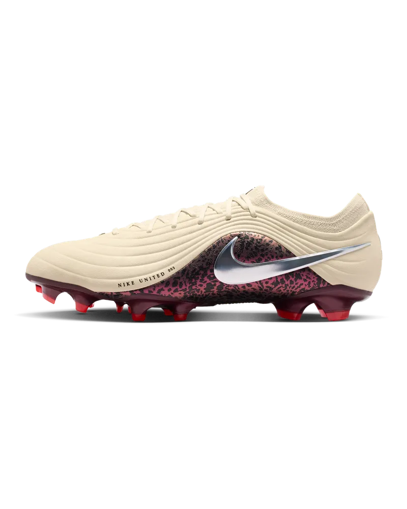 Nike United Tiempo Maestro Elite Low-Top-Fußballschuh für normalen Rasen - Braun Braun