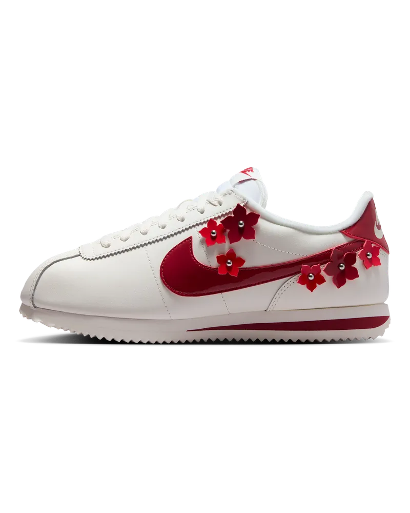 Nike Cortez Leather Damenschuh - Weiß Weiß