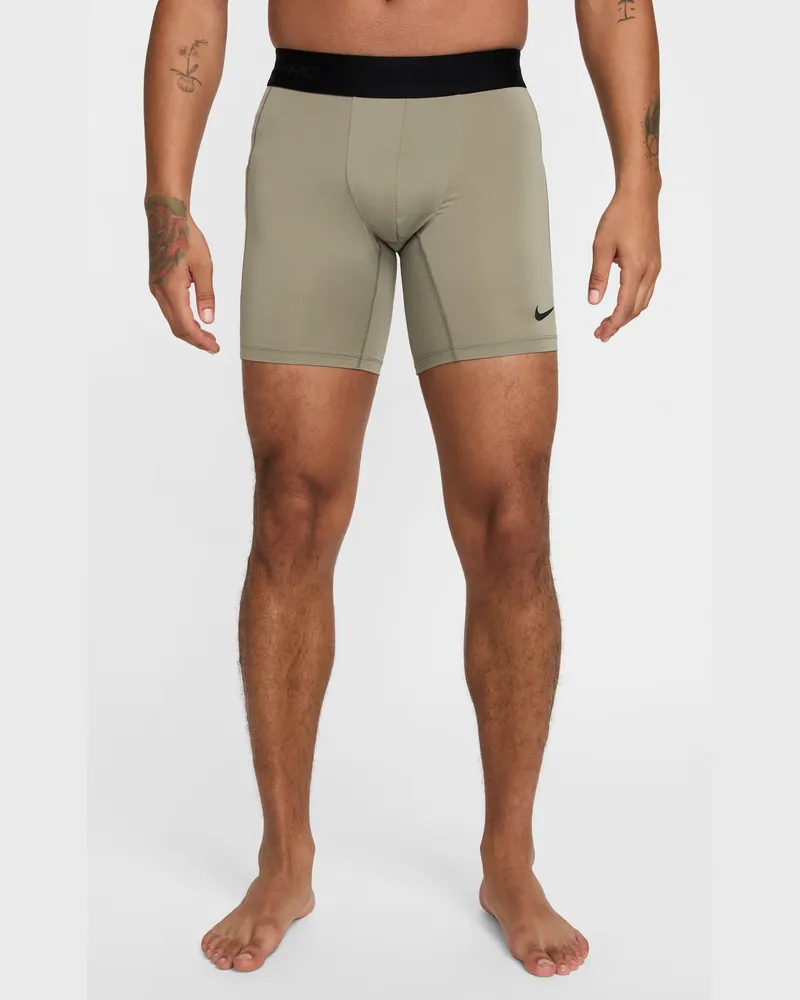 Nike Pro Dri-FIT Fitnessshorts für Herren - Grün Grün