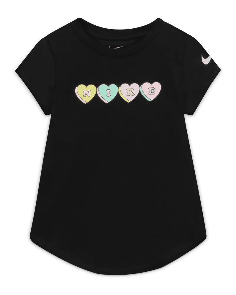 Nike Kleinkinder-T-Shirt - Schwarz Schwarz