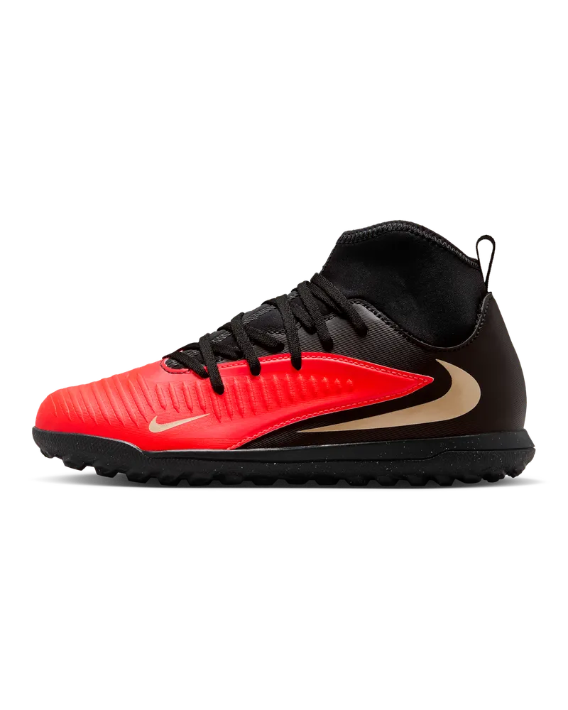 Nike Jr. Phantom 6 High Club Fußballschuh für Turf für ältere Kinder - Rot Rot
