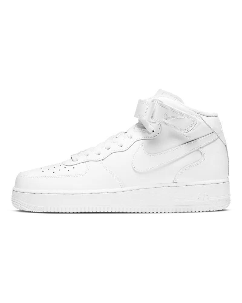 Nike Air Force 1 Mid '07 Herrenschuh - Weiß Weiß