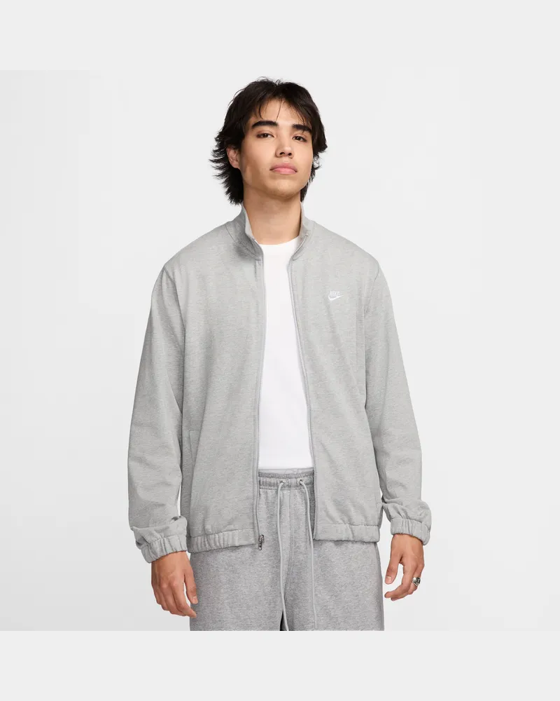 Nike Club Strickjacke (Herren) - Grau Grau