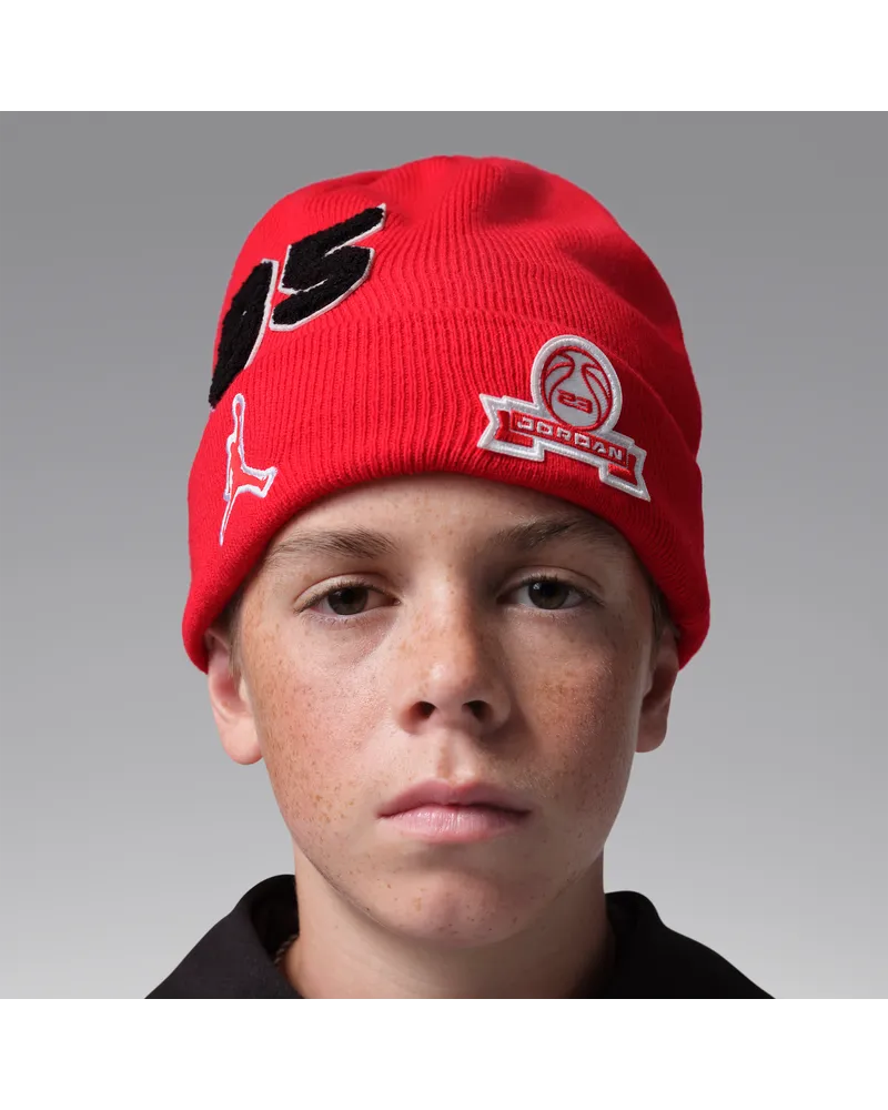 Jordan Varsity Beanie (ältere Kinder) - Rot Rot