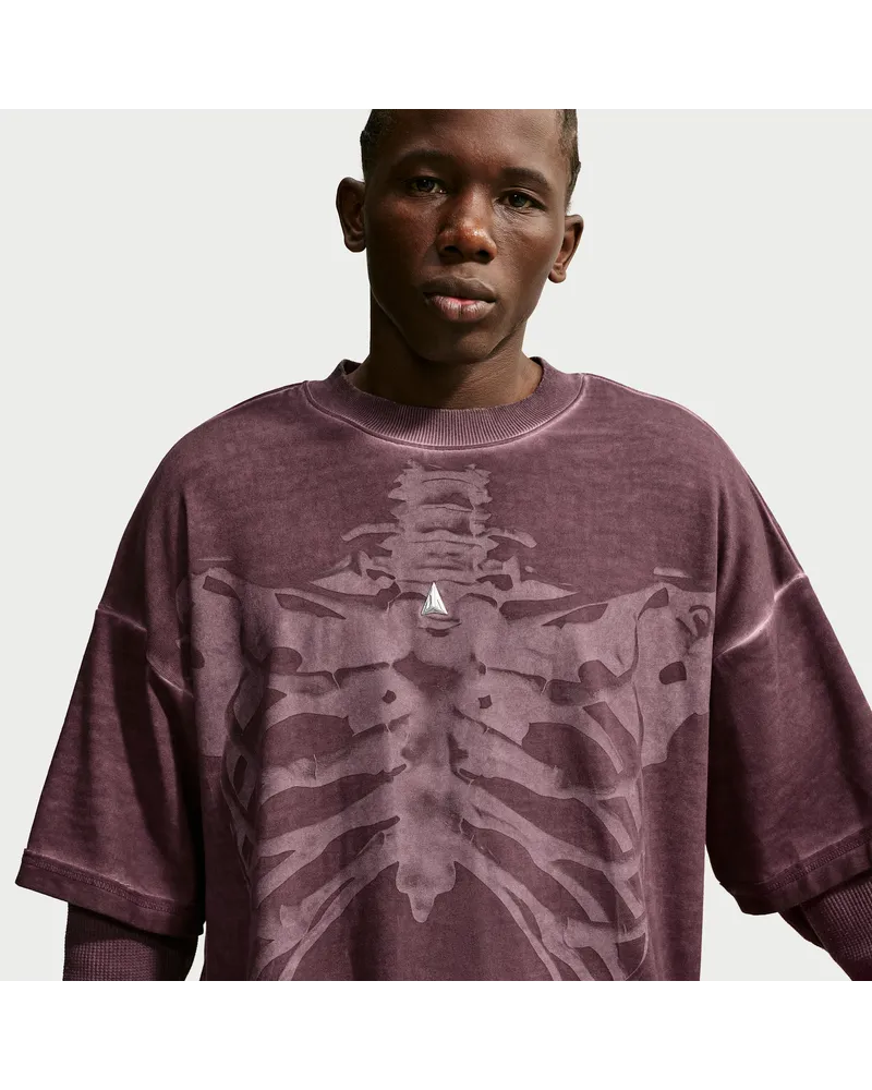 Nike Ja Basketball-Longsleeve mit Dri-FIT-Technologie (Herren) - Rot Rot