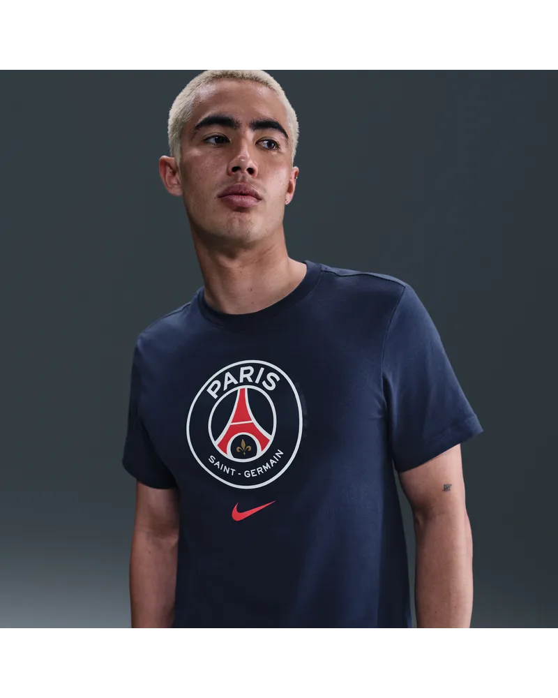 Nike Paris Saint-Germain  Fußball-T-Shirt (Herren) - Blau Blau