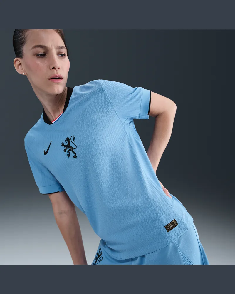 Nike Niederlande 2025 Match Away (Frauenteam)  Dri-FIT ADV Authentic Fußballtrikot (Damen) - Blau Blau