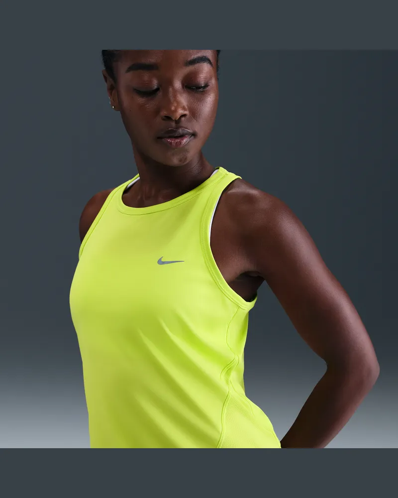 Nike Tempo Dri-FIT Lauf-Tanktop (Damen) - Grün Grün