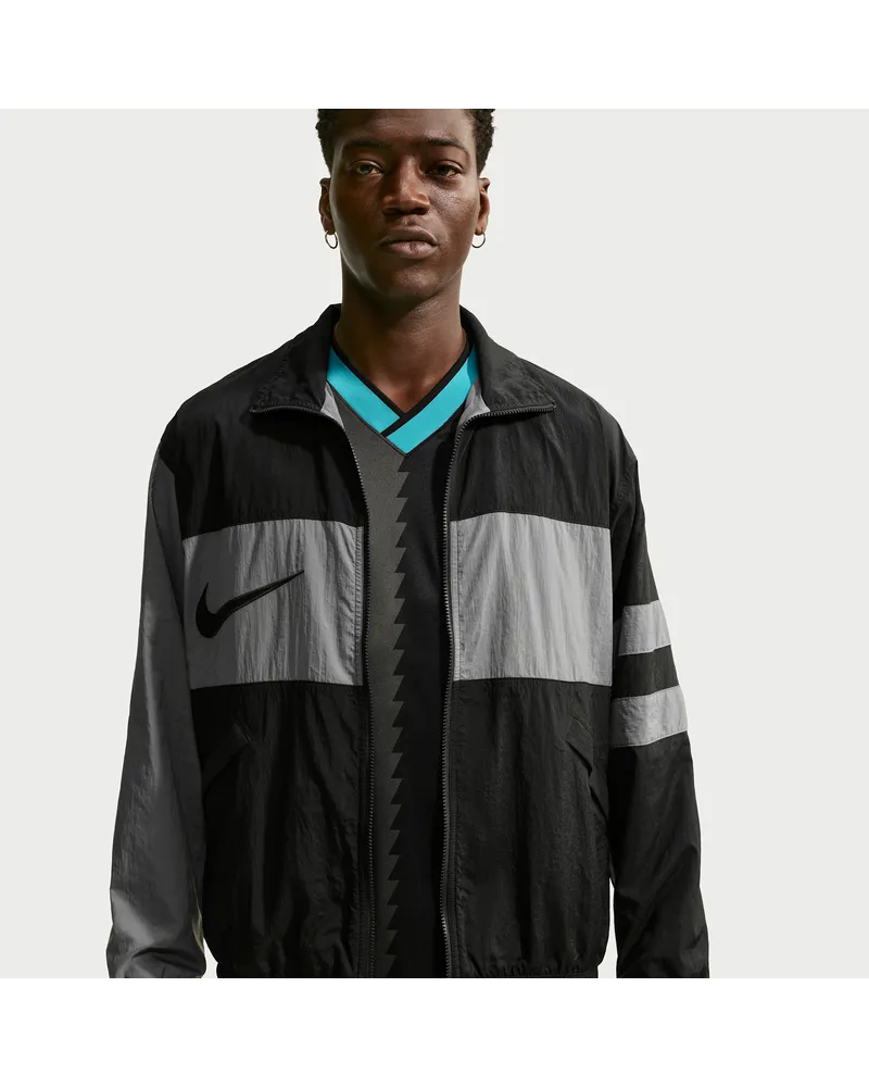 Nike i96 Repel Fußball-Trainingsjacke aus Webmaterial (Herren) - Schwarz Schwarz