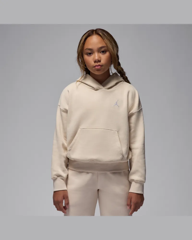 Jordan Brooklyn Fleece-Hoodie (ältere Kinder) - Braun Braun