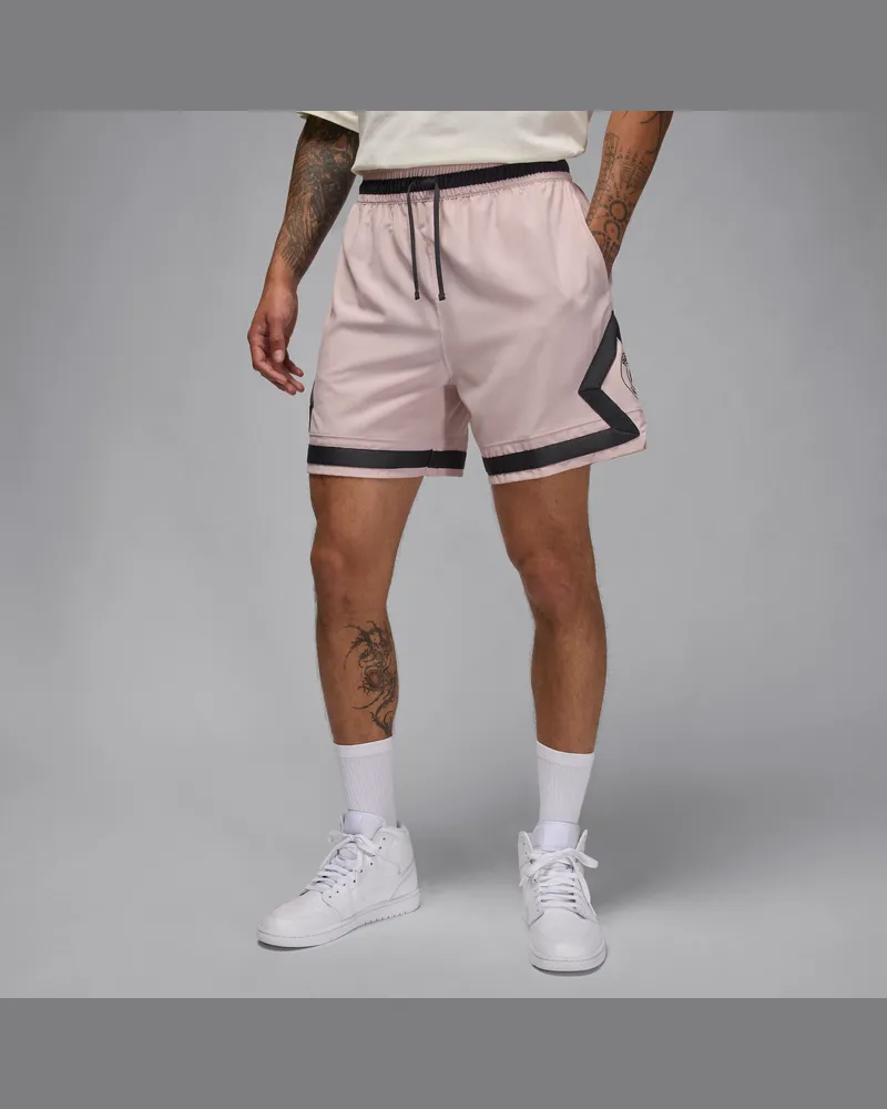 Nike Paris Saint-Germain Herrenshorts mit diamantförmigen Akzenten - Pink Pink