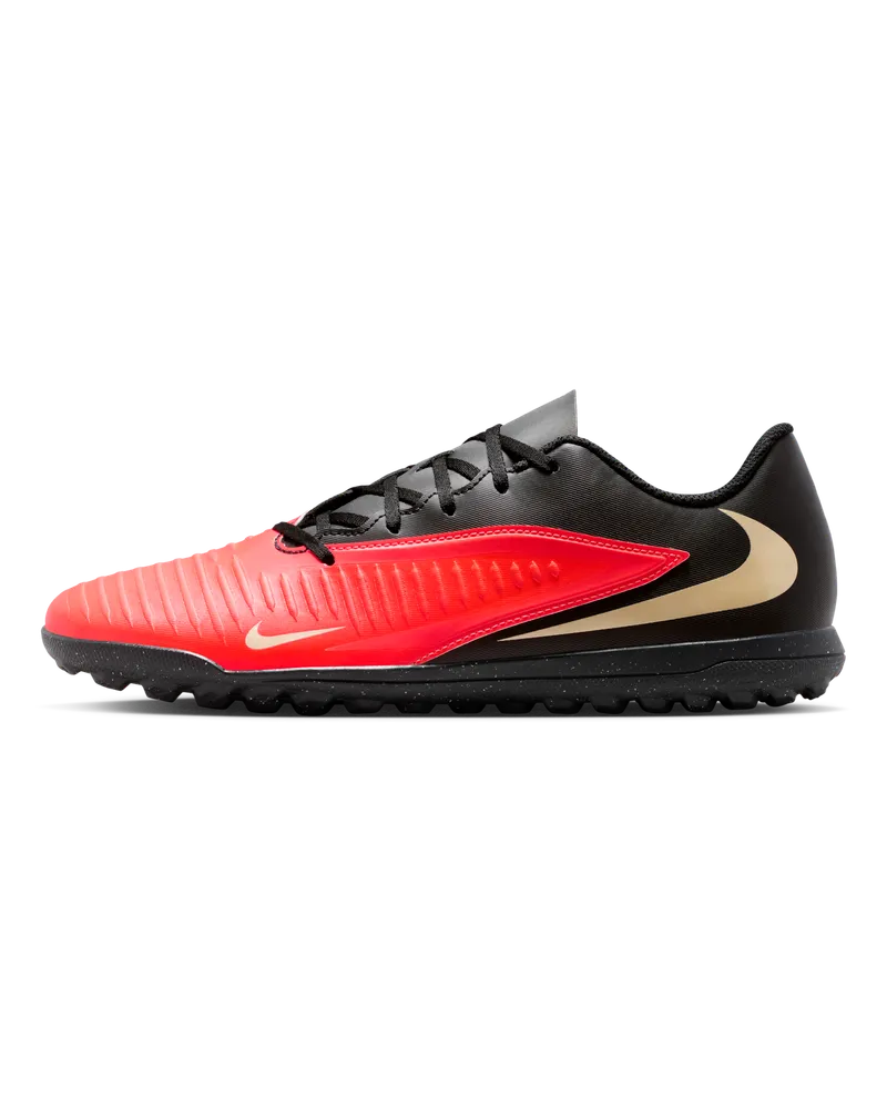 Nike Phantom 6 Low Club Fußballschuh für Turf - Rot Rot