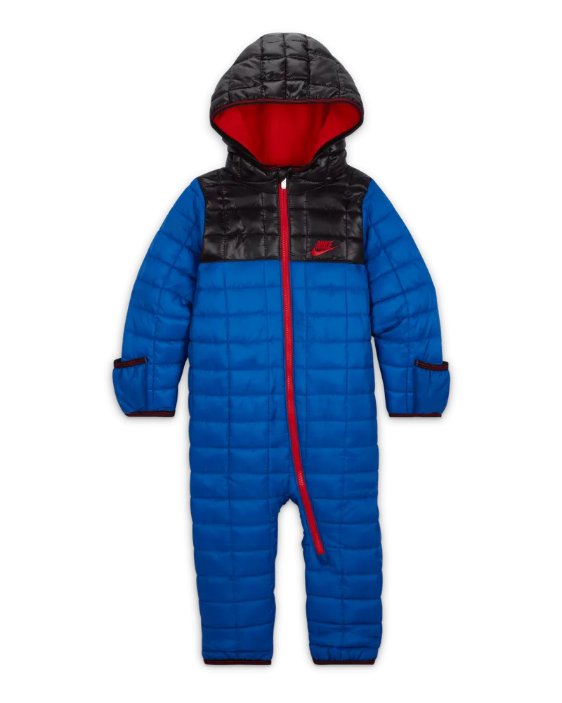 Nike Blockfarben-Schneeanzug für Babys (12 bis 24 Monate) - Blau Blau