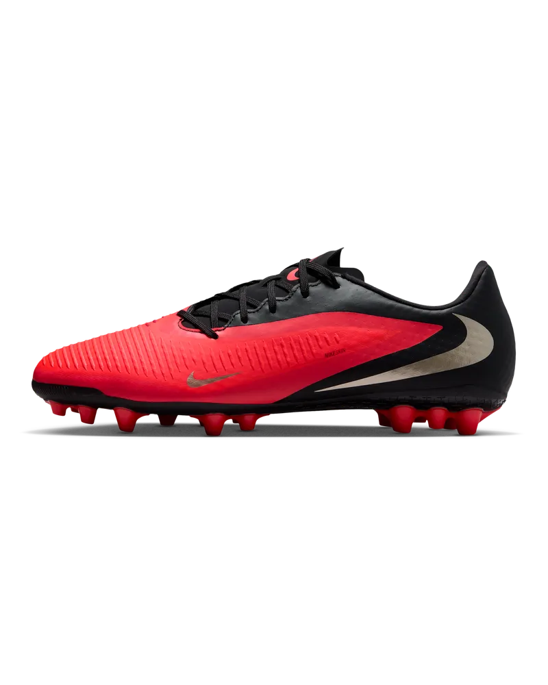 Nike Phantom 6 Low Academy Fußballschuh für Kunstrasen - Rot Rot