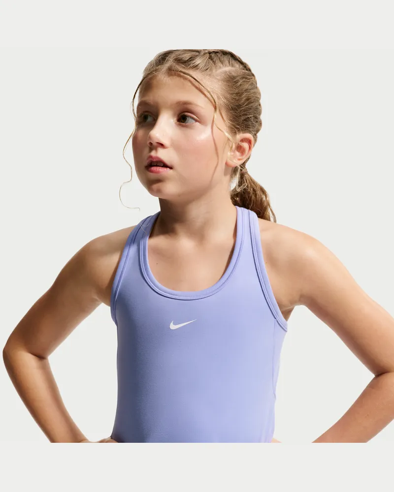 Nike One Fitted Dri-FIT Tanktop für ältere Kinder (Mädchen) - Lila Lila