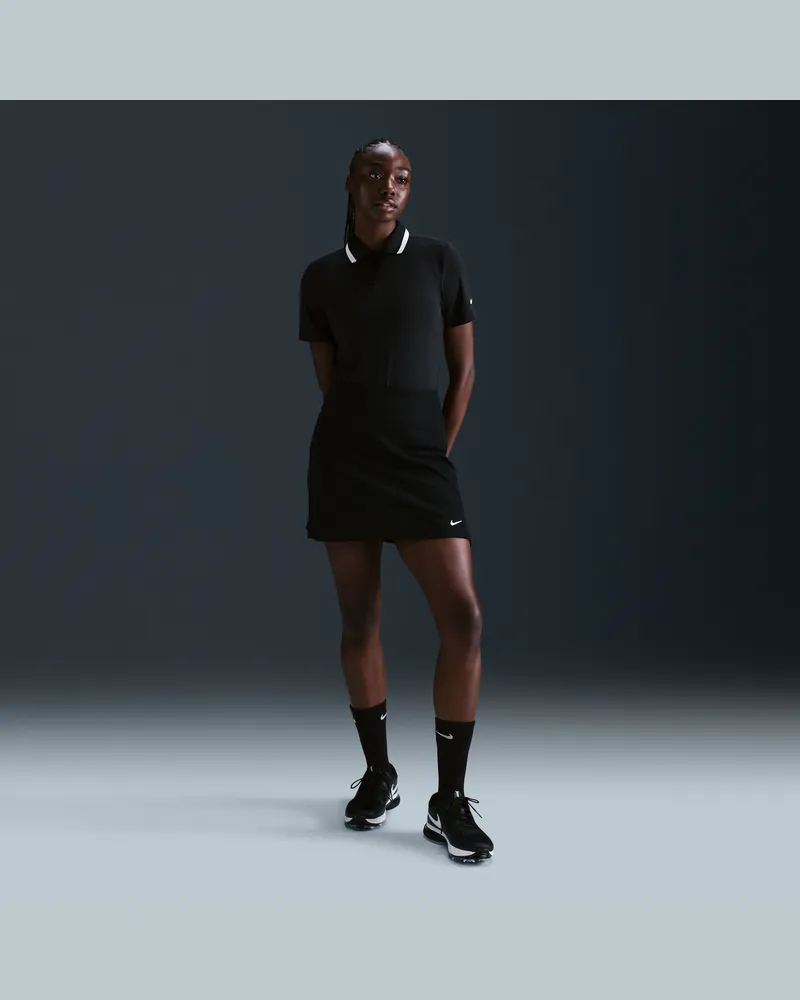 Nike Tour Dri-FIT ADV-Golfrock für Damen - Schwarz Schwarz