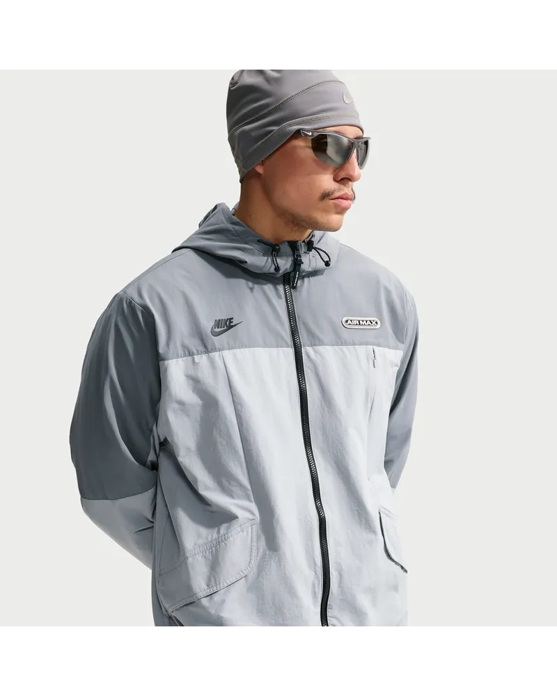 Nike Air Max Herren-Webjacke - Grau Grau