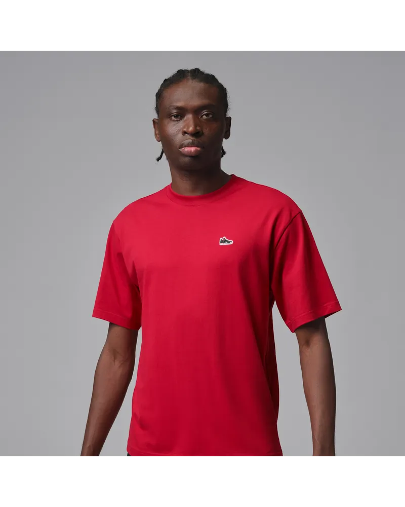 Jordan Sneaker-T-Shirt mit Patch (Herren) - Rot Rot