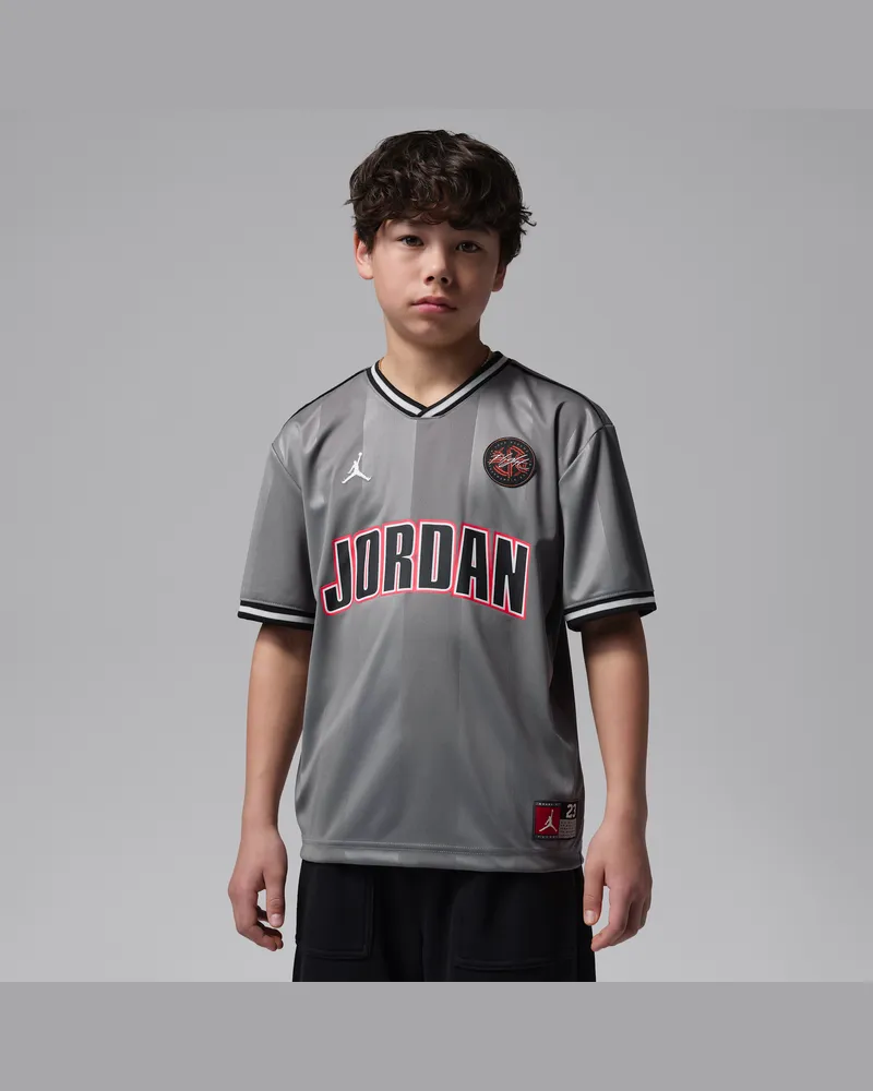 Jordan Sport-Trikot (ältere Kinder) - Grau Grau