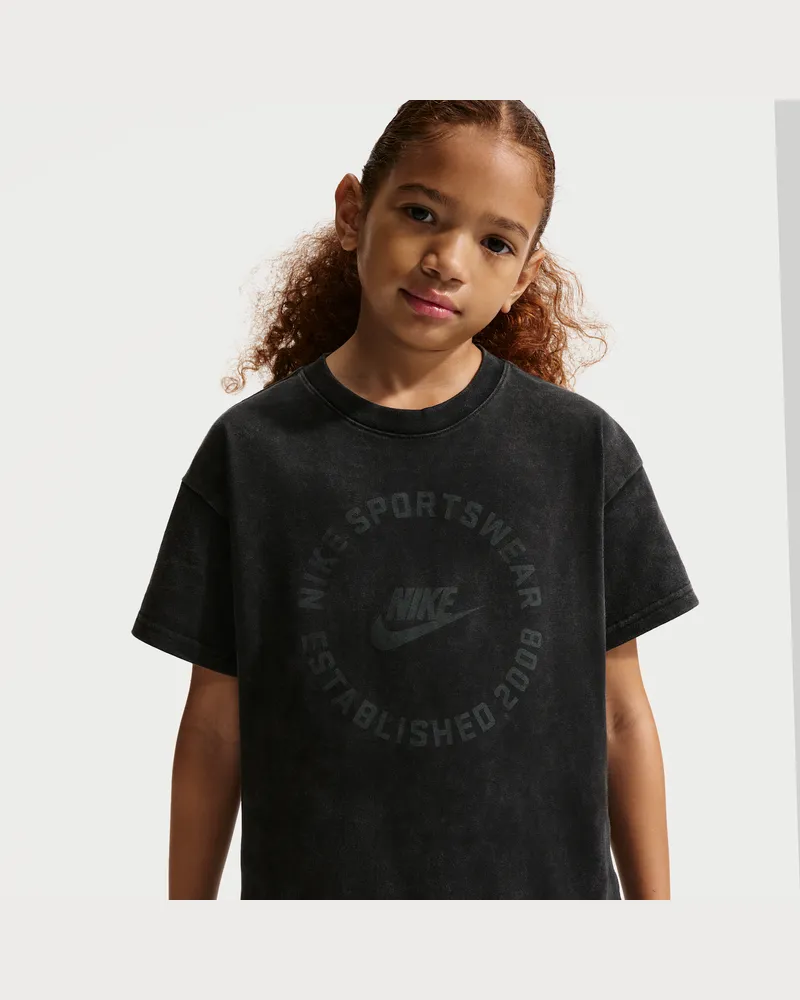 Nike T-Shirt (ältere Kinder) - Schwarz Schwarz