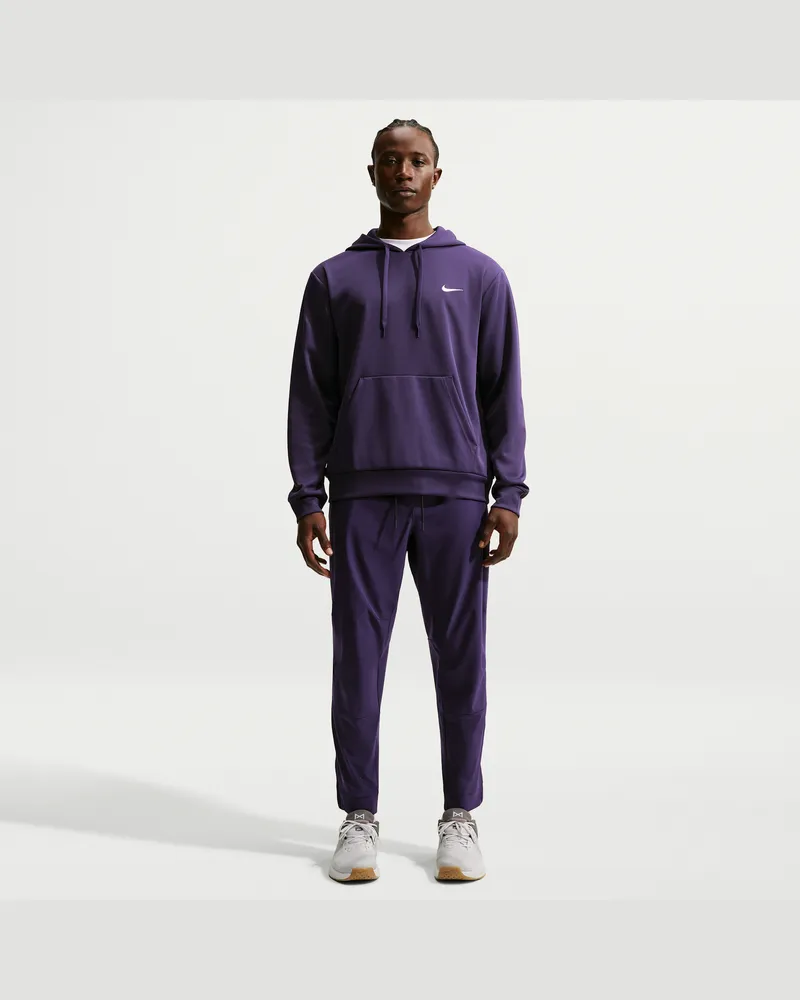 Nike Unlimited vielseitige Dri-FIT Hose mit Reißverschluss am Bündchen für Herren - Lila Lila
