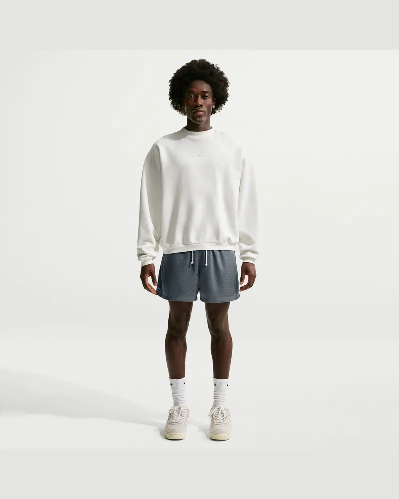 Nike Standard Issue Trainings-Basketballshorts aus Mesh (ca. 13 cm) (Herren) - Grau Grau